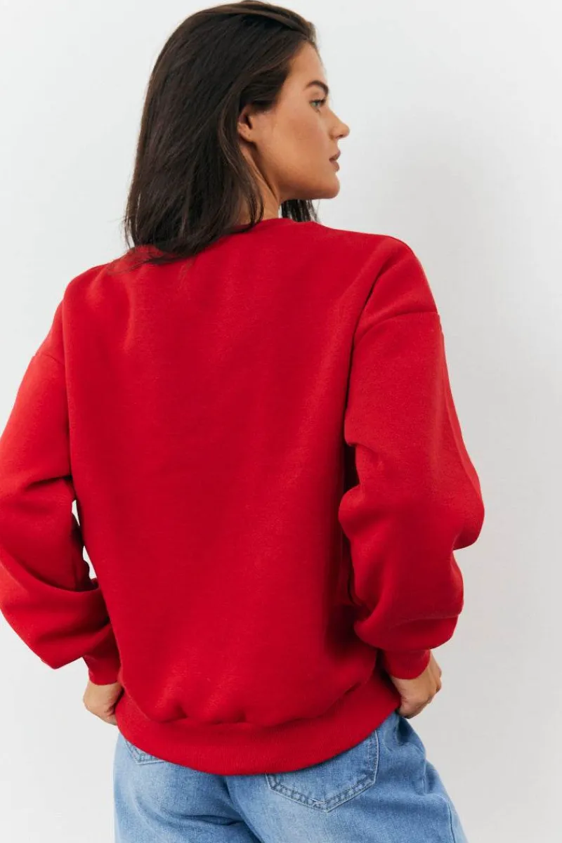 97 Printed Varsity Sweatshirt|Fits Best