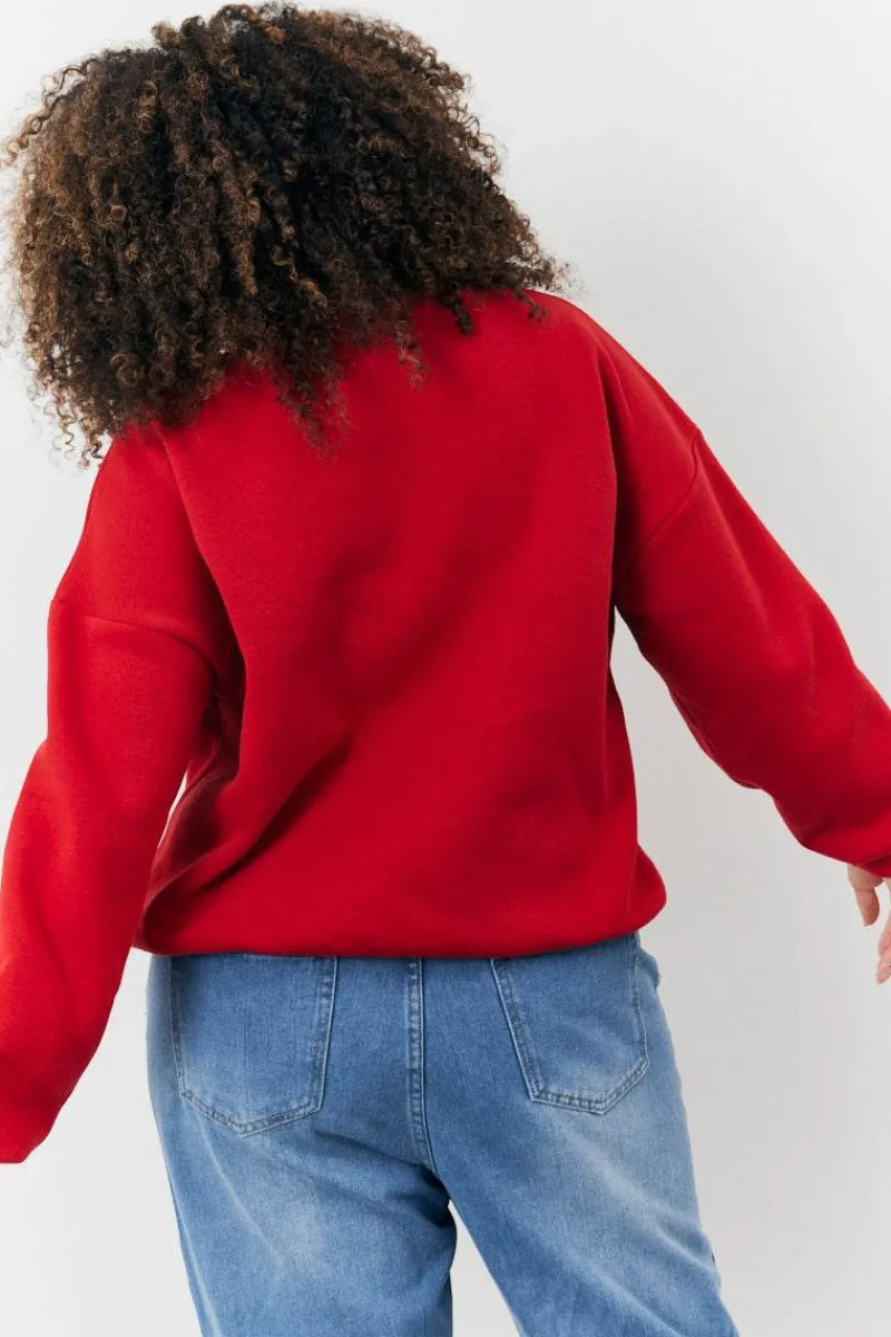 97 Printed Varsity Sweatshirt|Fits Best