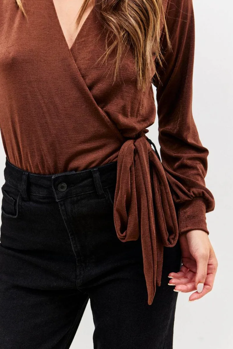 Acetate Slinky Bodysuit|In the Style New