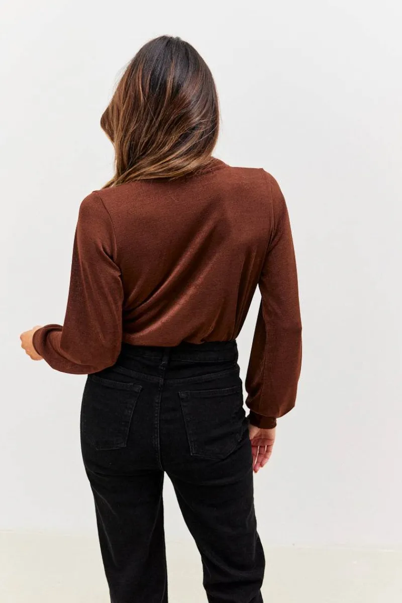 Acetate Slinky Bodysuit|In the Style New