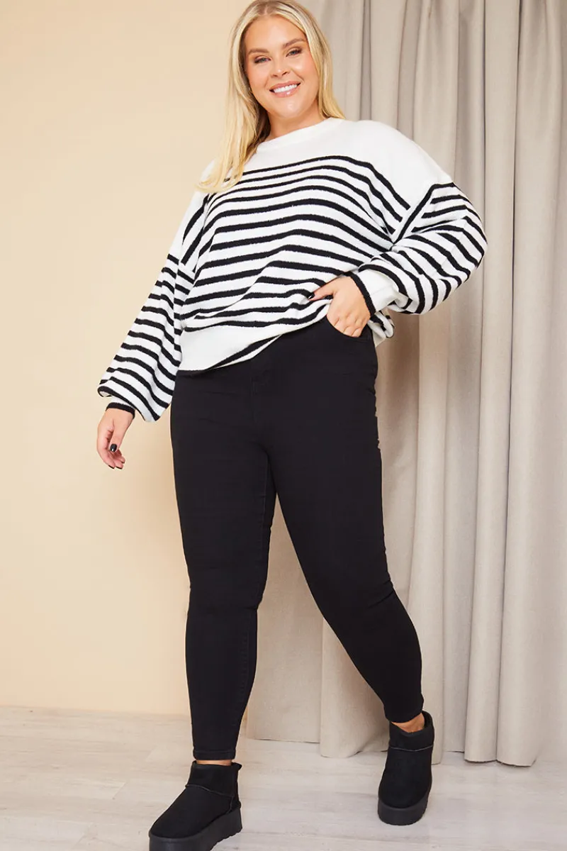 Adjustable Skinny Jeans|In The Style Clearance