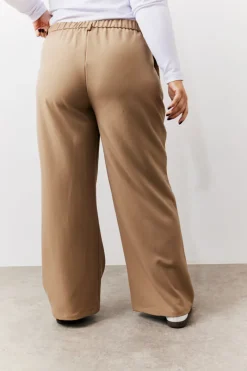Adjustable Waist Pleat Wide Leg Trouser|In the Style Best