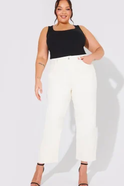 Ankle Grazer Straight Leg Jean|Fits Outlet
