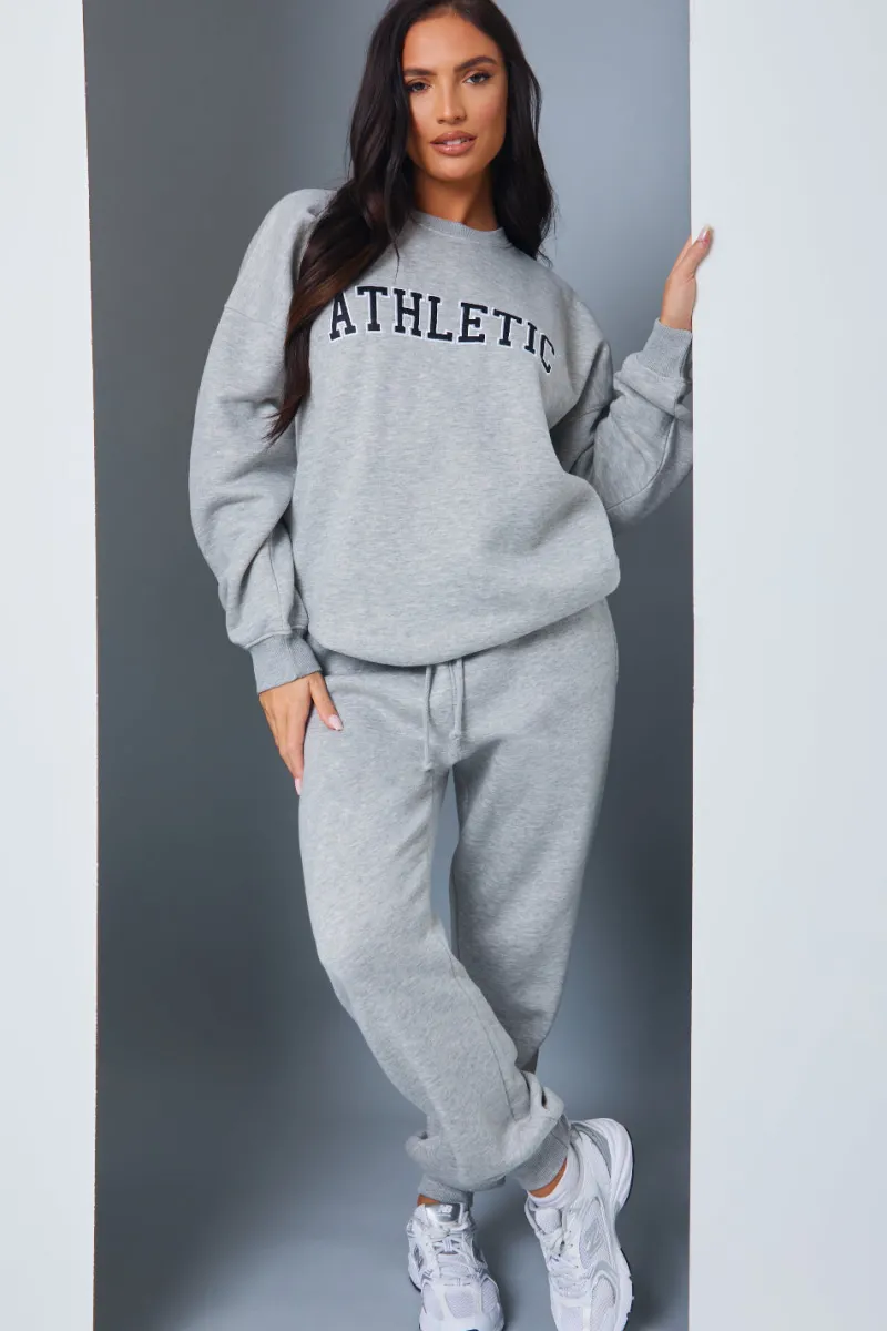 Athletic' Slogan Sweater|In the Style