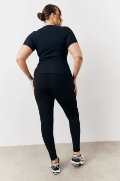 2 Pack Jersey Legging|In The Style Hot