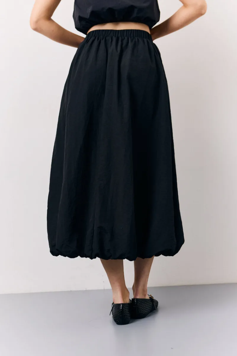 Balloon Co-Ord Midi Skirt|In The Style Discount