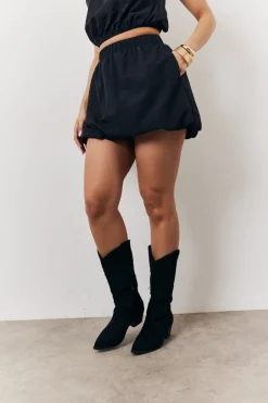 Balloon Co-Ord Mini Skirt|In The Style Clearance