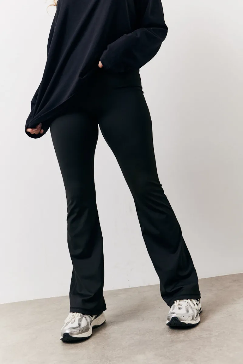 Flare Leg High Waisted Co-Ord Yoga Trousers|Fits Discount