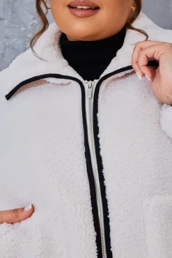 Borg Contrast Jacket|In the Style