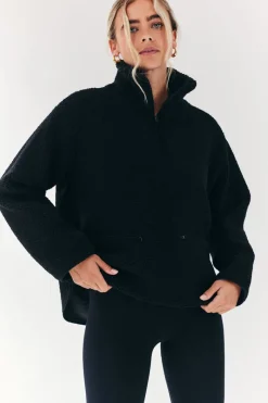 Borg Lined Half Zip Up Fleece|Fits