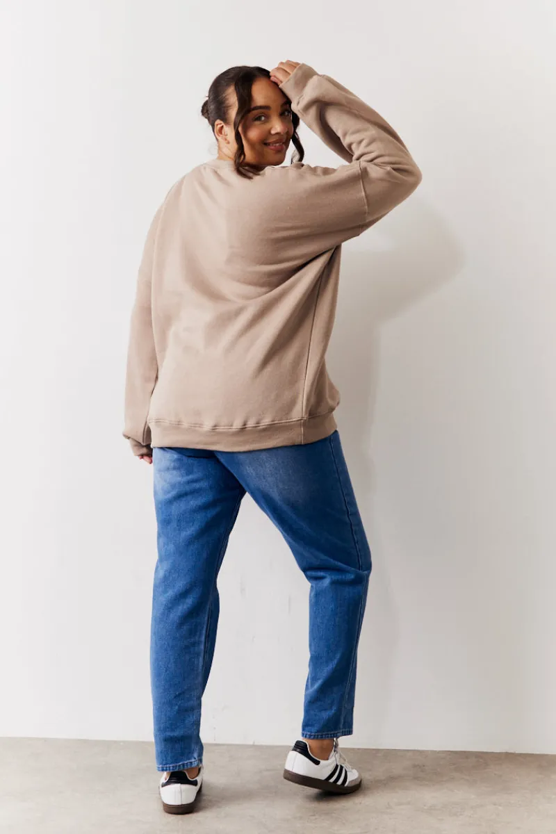 BOSTON OVERSIZED SWEATER|In The Style Online