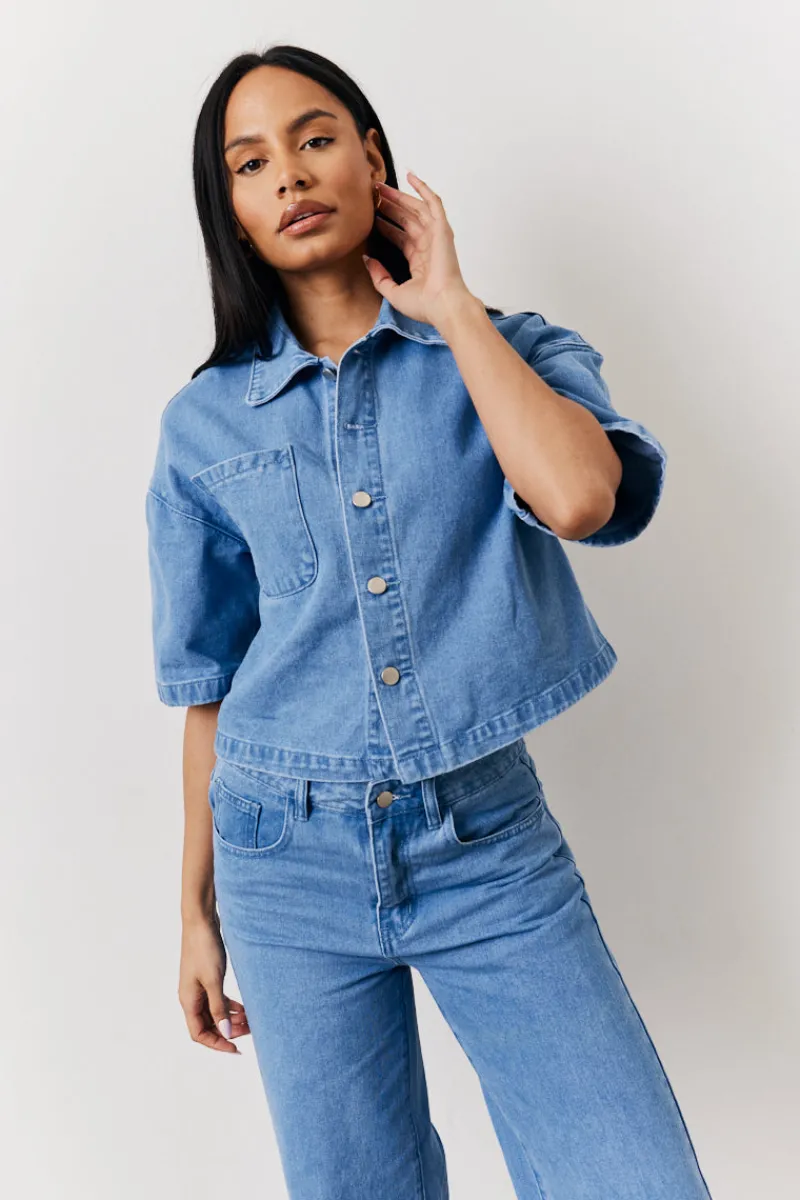 Boxy Shirt|In The Style Sale