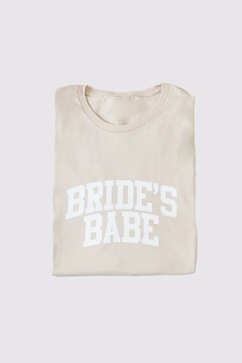 Bride's Babe Crew Neck T-Shirt|In The Style New