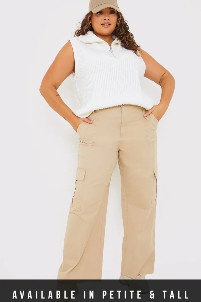 Cargo Trousers With Pocket Details|In The Style Online