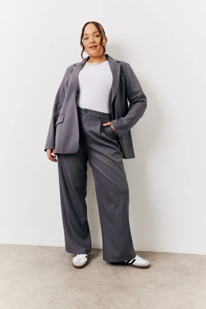 Elastic Waist Back Trouser|In The Style Discount