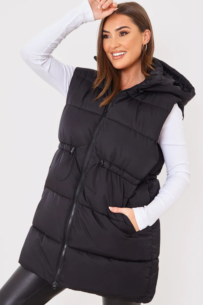 Cinched Waist Gilet|In the Style Best