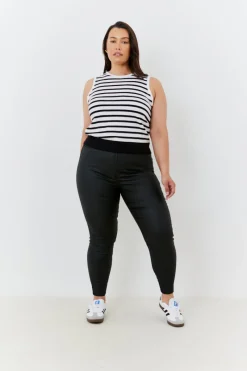 Coated Sculpt Shaper Jeans|Fits Clearance