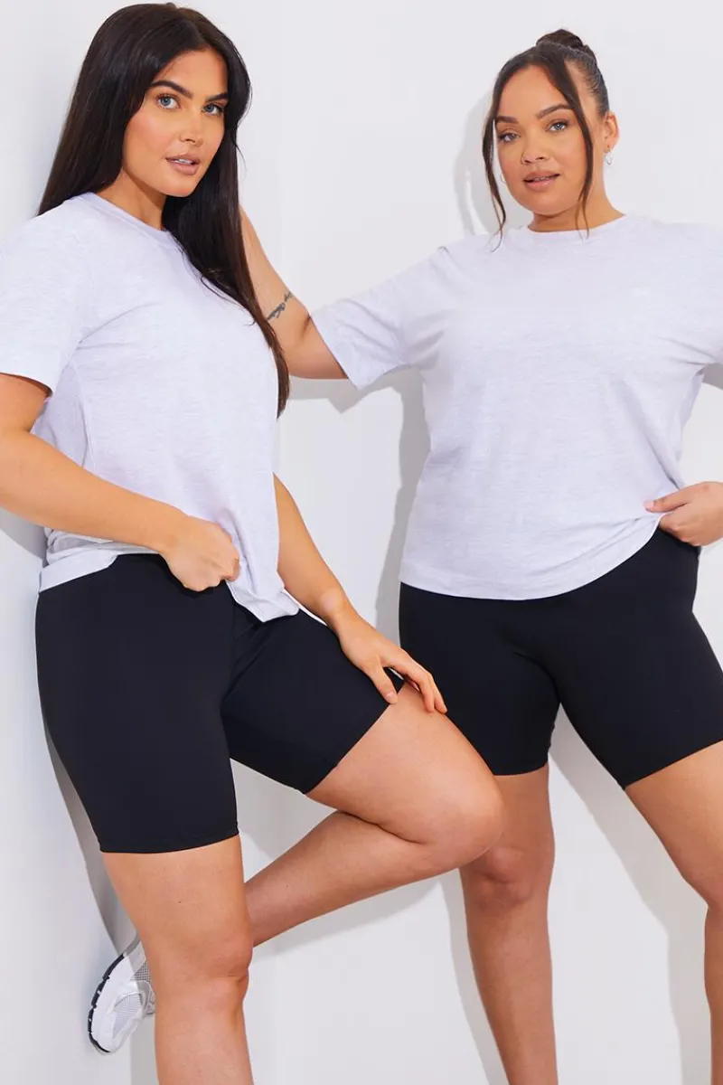 Contour High Waisted Cycling Shorts|In The Style Hot