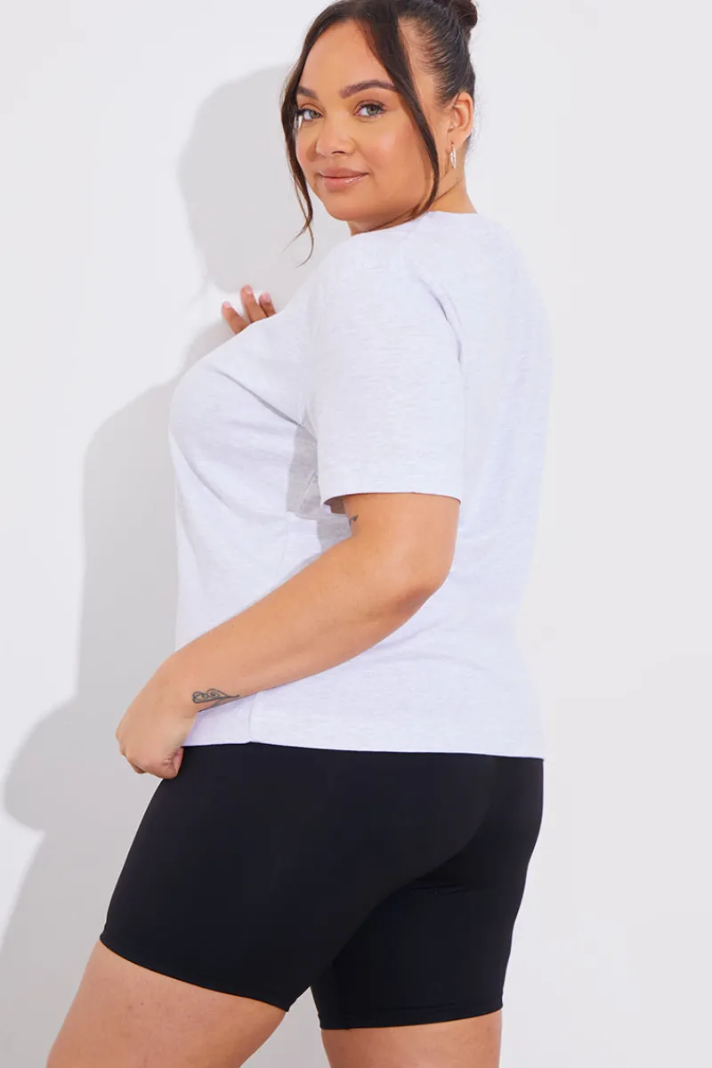 Contour High Waisted Cycling Shorts|In The Style Hot