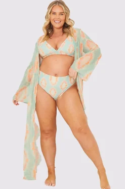 Control High Waist High Leg Bikini Bottoms|In the Style Discount