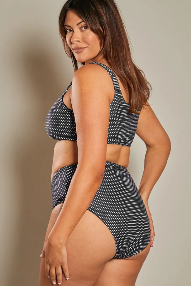 Control High Waisted Bikini Bottom|In The Style
