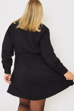 Corduroy Shirt Dress|In the Style Sale