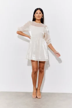 Organza Babydoll Mini Dress|In the Style New