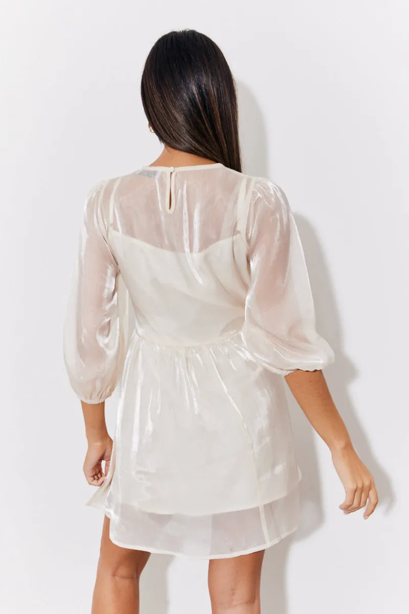 Organza Babydoll Mini Dress|In the Style New