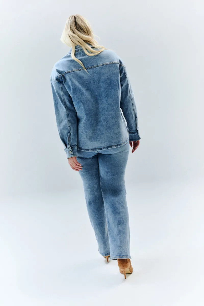 Denim Shirt|In The Style