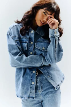 Denim Shirt|In The Style