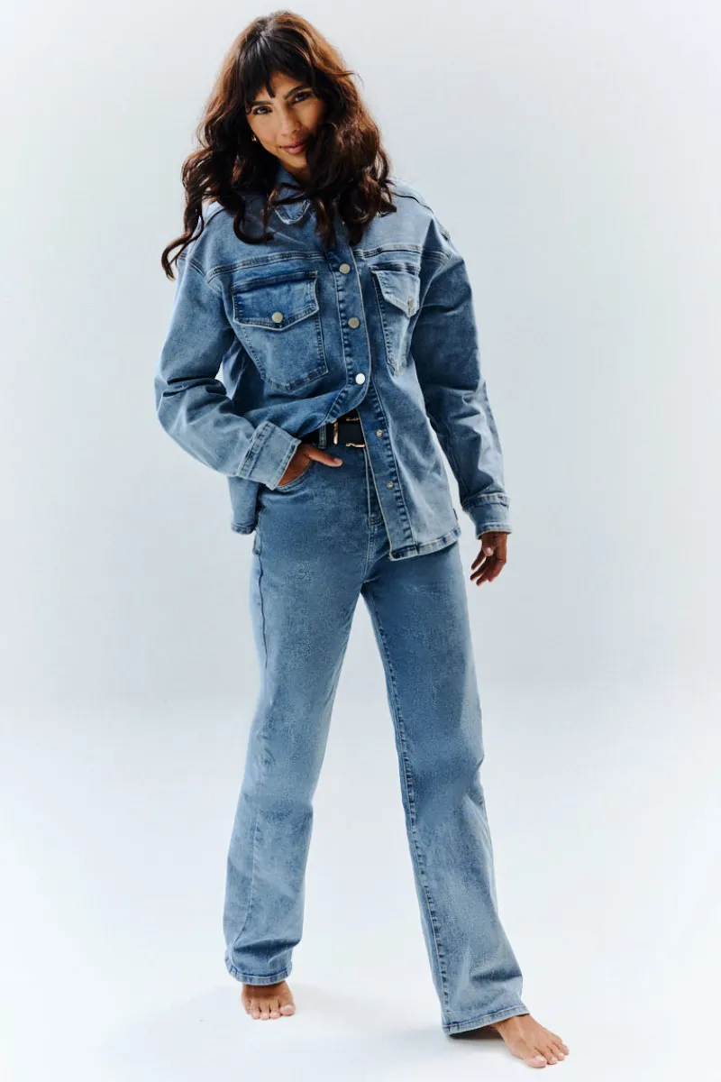 Denim Shirt|In The Style