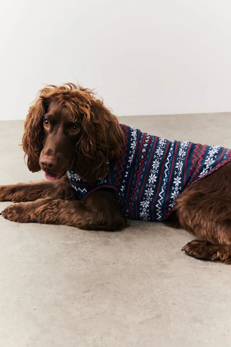 Dog Snowflake Print Pyjama|In the Style Hot