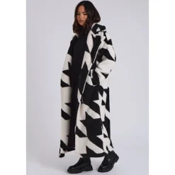 Dogtooth Borg Longline Jacket|Urban Bliss New