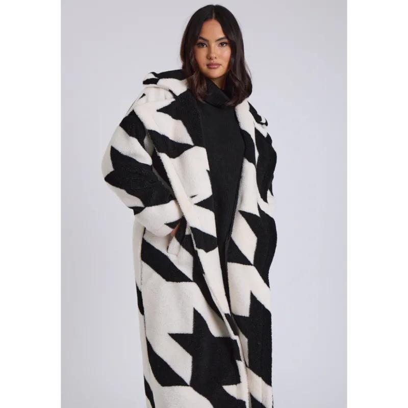 Dogtooth Borg Longline Jacket|Urban Bliss New