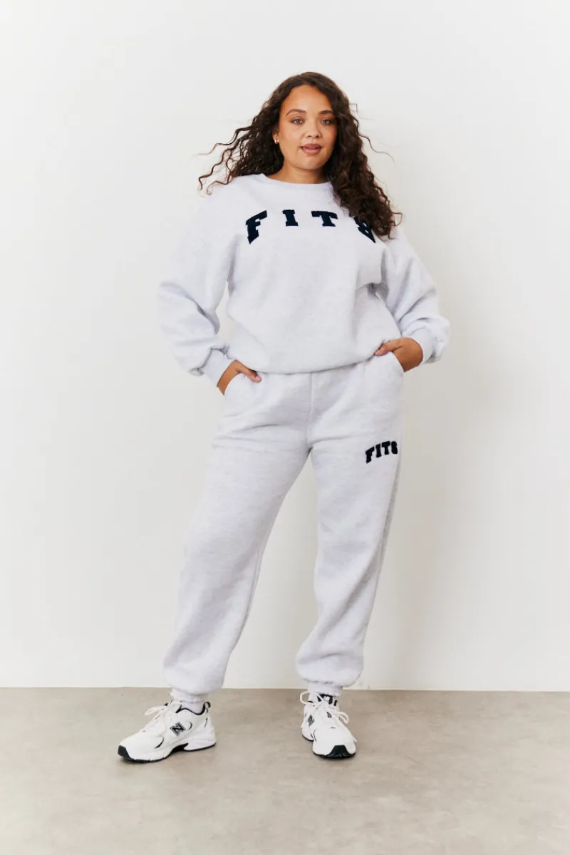Embroidered Cuffed Joggers|Fits Hot