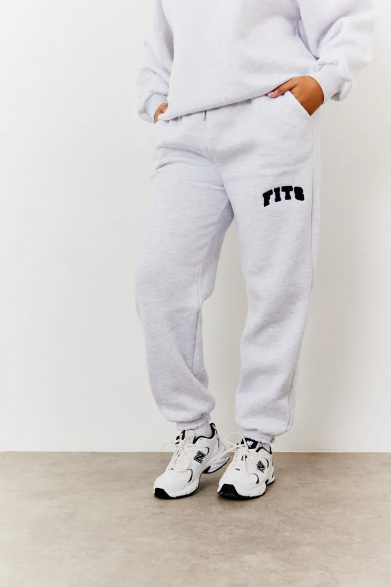 Embroidered Cuffed Joggers|Fits Hot