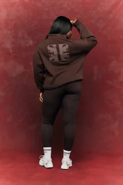 Quarter Zip Printed Sweatshirt|Fits Outlet