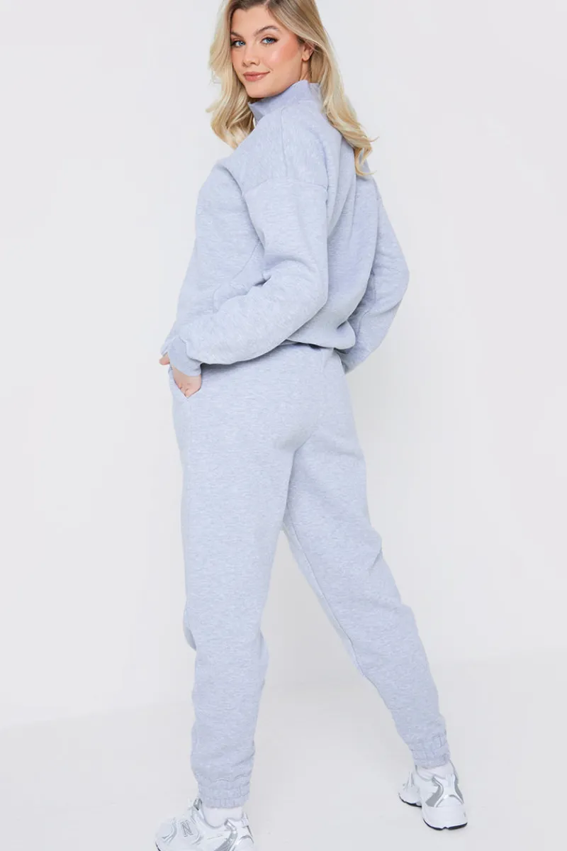 Fleeceback Cuff Oversized Jogger|In The Style Clearance