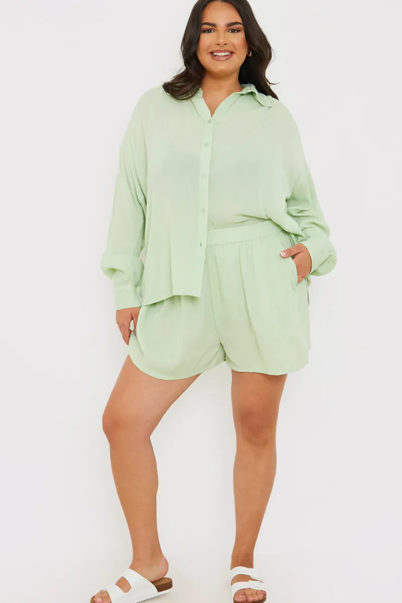Floaty Co-Ord Beach Shorts|In the Style Online