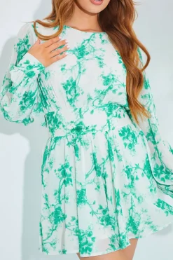 Floral Playsuit|In The Style Online