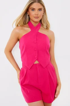 Halterneck Co-Ord Waistcoat|In the Style