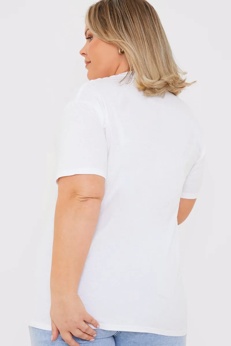 Happy Mum Happy Baby Slogan Tee|In the Style Online