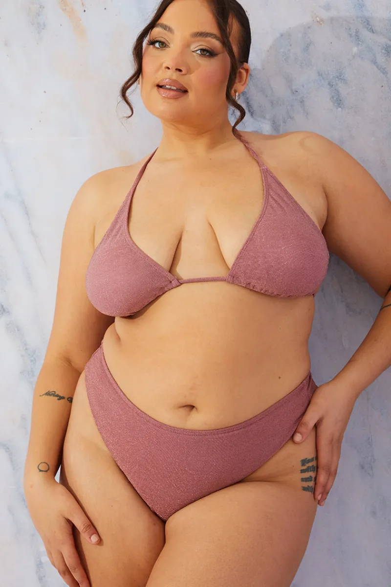 High Leg Bikini Bottom|In the Style Hot