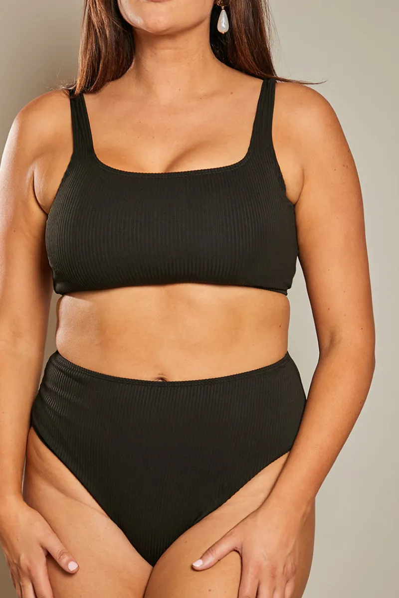 High Waist High Full Coverage Bikini Bottom|In The Style Best