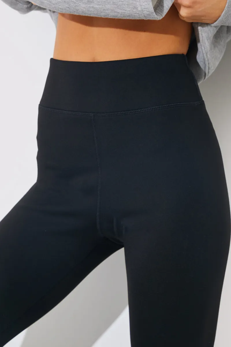 High Waisted Fleece Lined Legging|Fits Hot