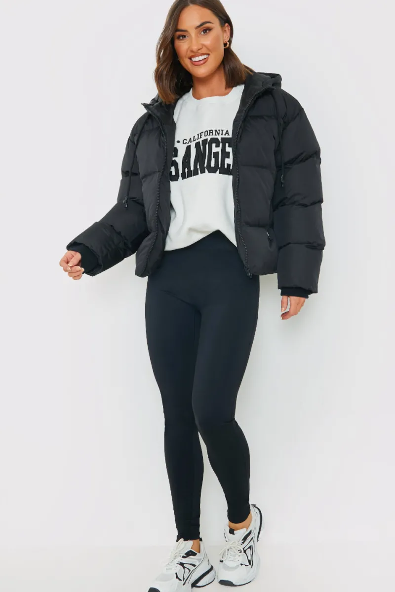 Hooded Puffer Jacket|In the Style Online