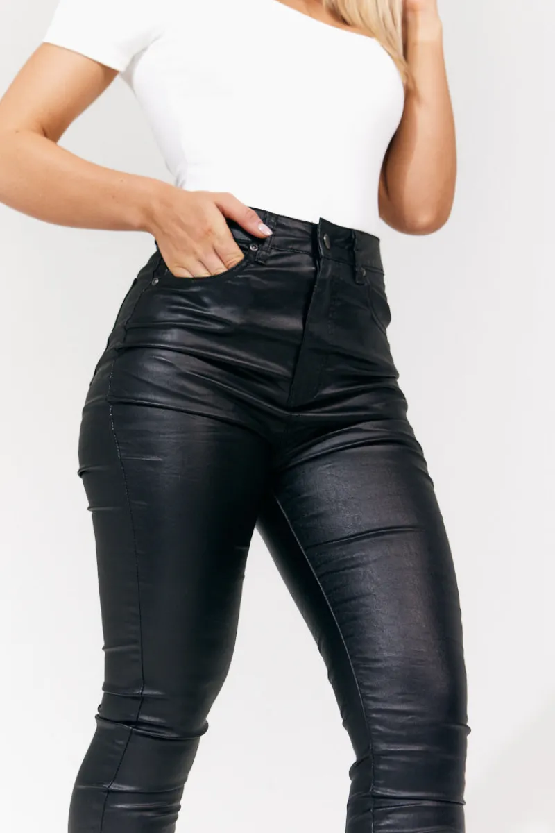 Isobelle Coated Skinny Jean|In The Style Discount
