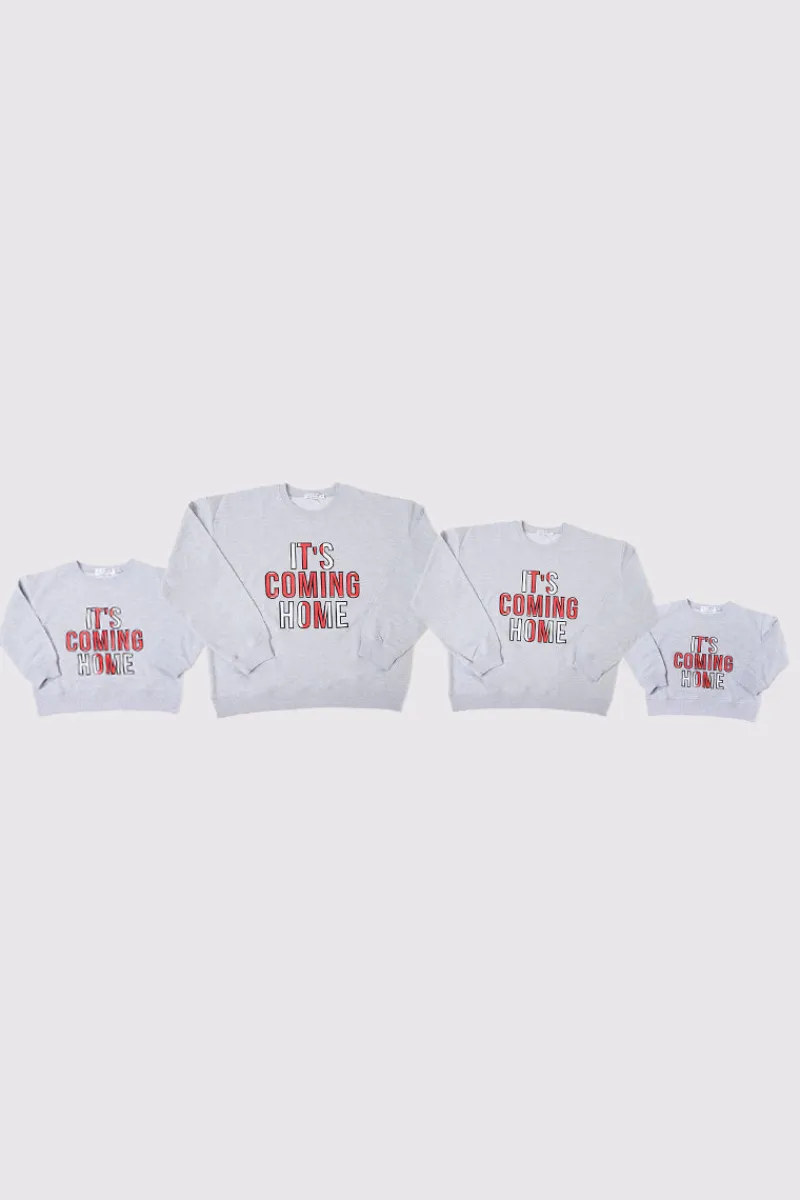 It's Coming Home Slogan Unisex Sweater|In The Style Outlet
