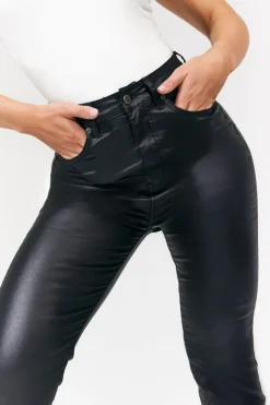 Ivy Coated Kickflare Jeans|In The Style Outlet