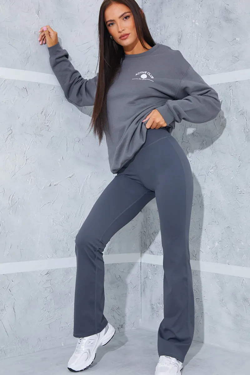 Kick Flare Yoga Leggings|In the Style Discount